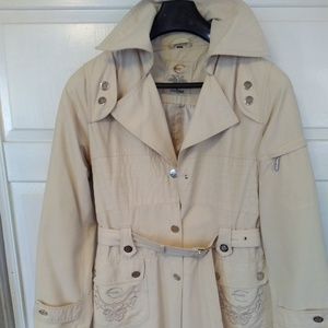 JUST CAVALLI Epaulette ITTIERRE Trench Coat